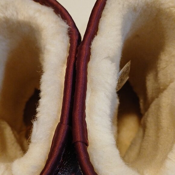 Vintage UGGS Sparkly Red Sequin Boots - Picture 2 of 4